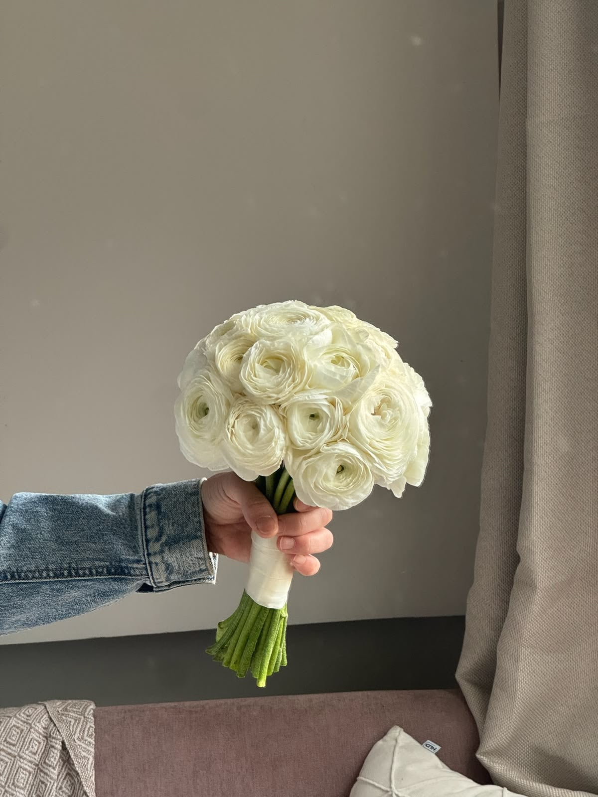 Ranunculus Bridal Bouquet /Bridesmaid Bouquet
