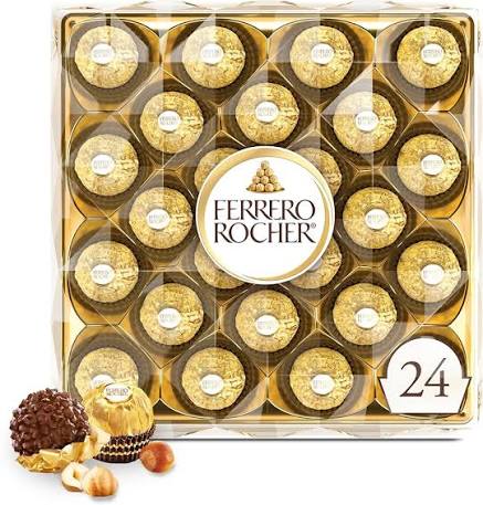 Ferrero Rocher candy chocolate