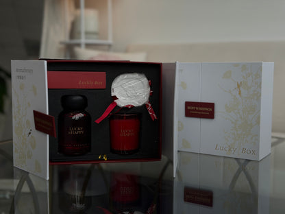 Luxury Reed Diffuser & Candle Gift Set