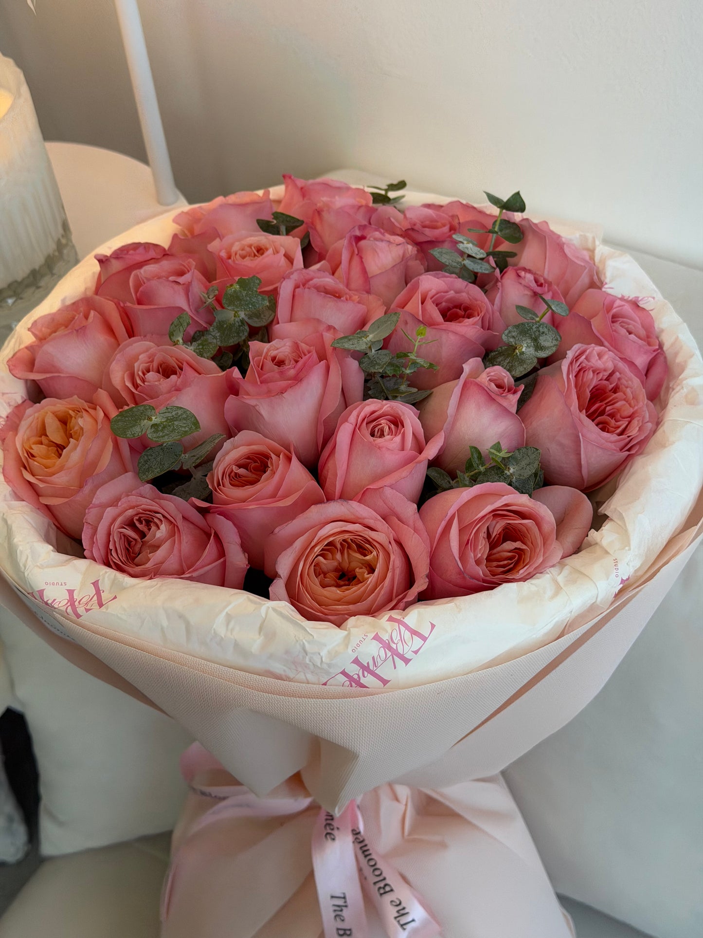 Pink expression roses