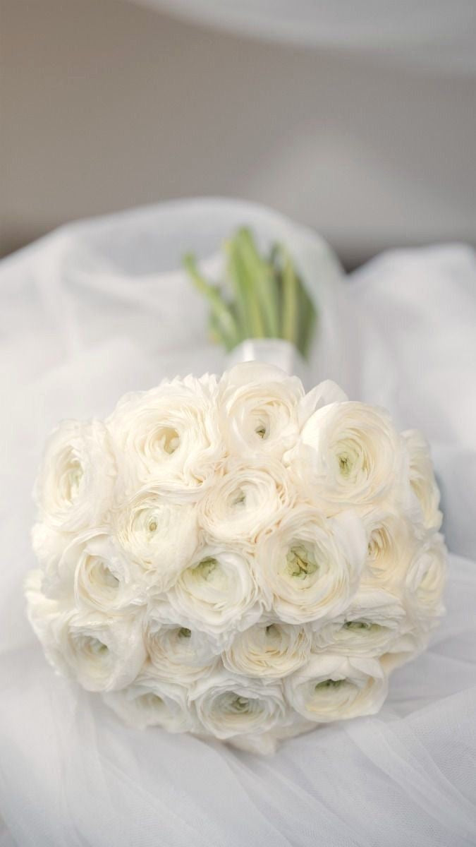 Ranunculus Bridal Bouquet /Bridesmaid Bouquet