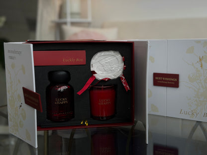 Luxury Reed Diffuser & Candle Gift Set
