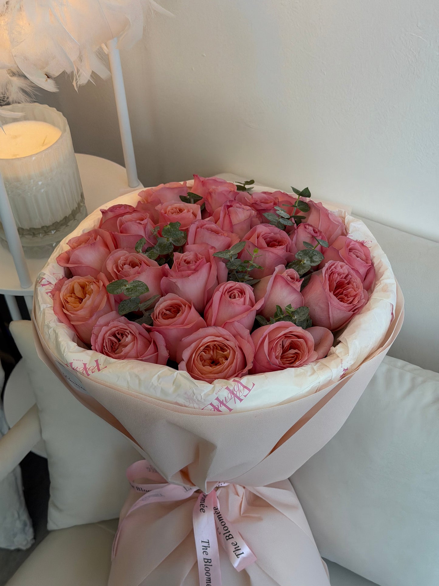 Pink expression roses
